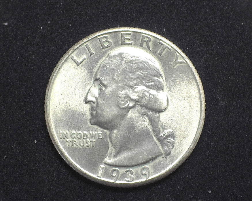 1939 Washington Quarter BU MS63 - US Coin