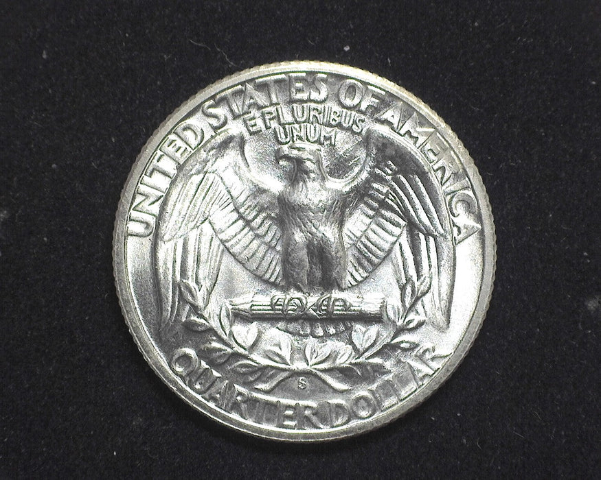 1942 S Washington Quarter BU MS64 - US Coin