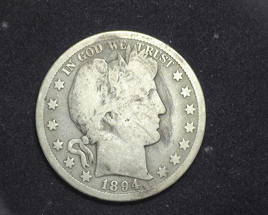 1894 S Barber Half Dollar G - US Coin