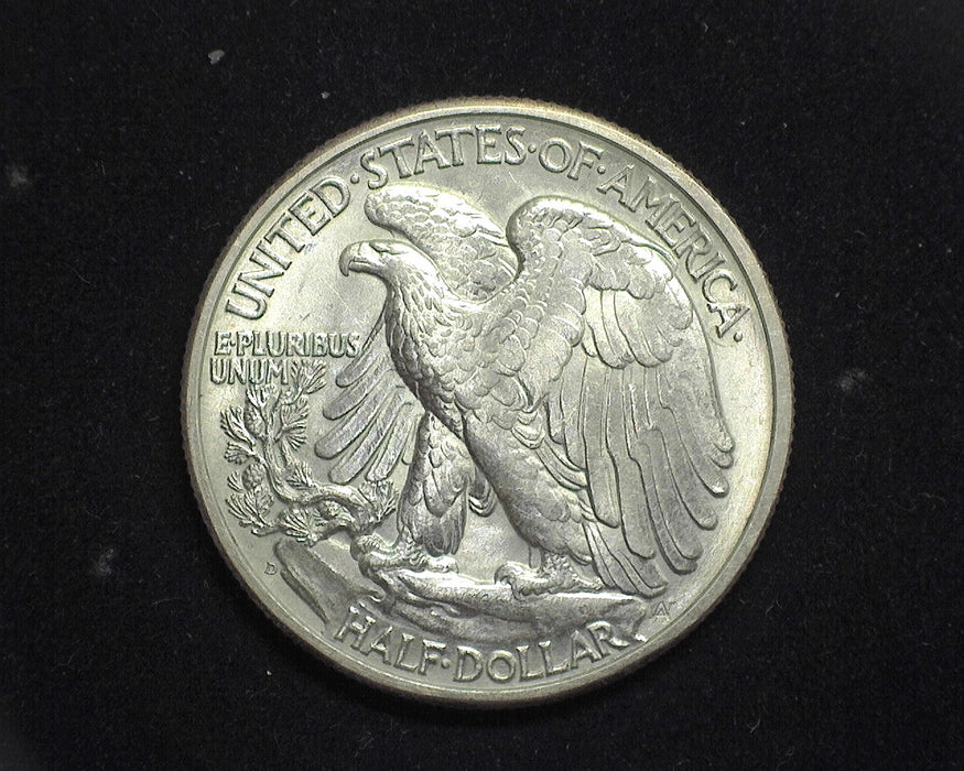 1941 D Liberty Walking Half Dollar BU MS64 - US Coin