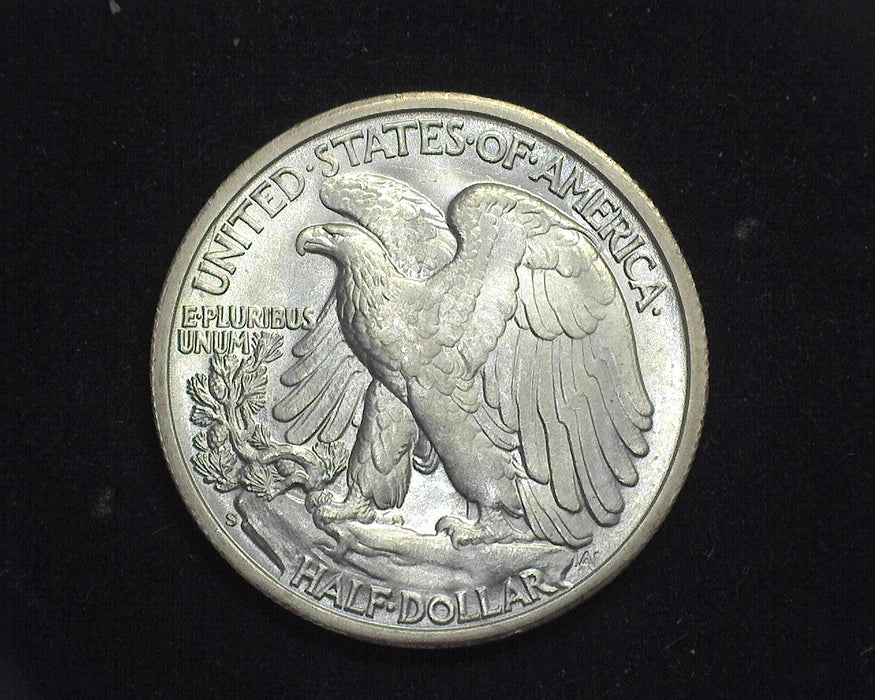 1942 S Liberty Walking Half Dollar BU MS63 - US Coin