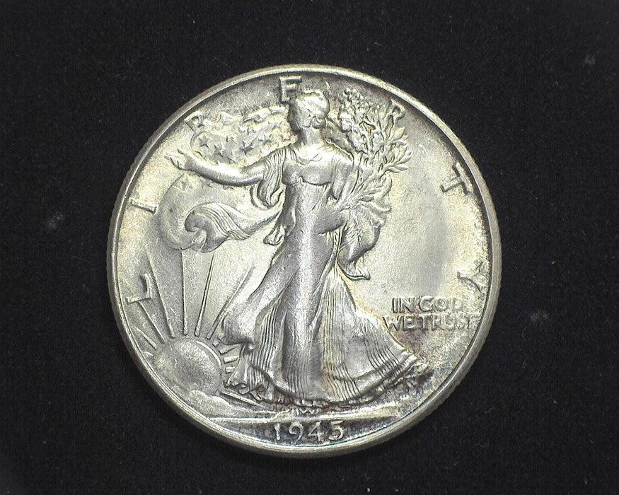 1945 S Liberty Walking Half Dollar BU MS63 - US Coin