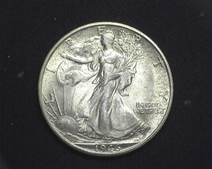 1946 S Liberty Walking Half Dollar BU MS64Gem - US Coin