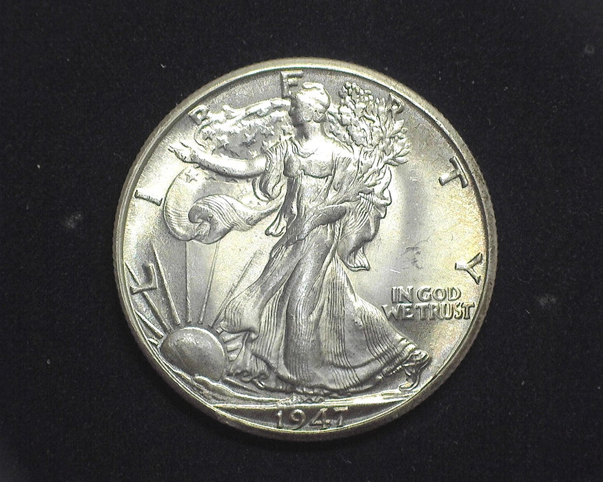 1947 D Liberty Walking Half Dollar BU MS64 - US Coin