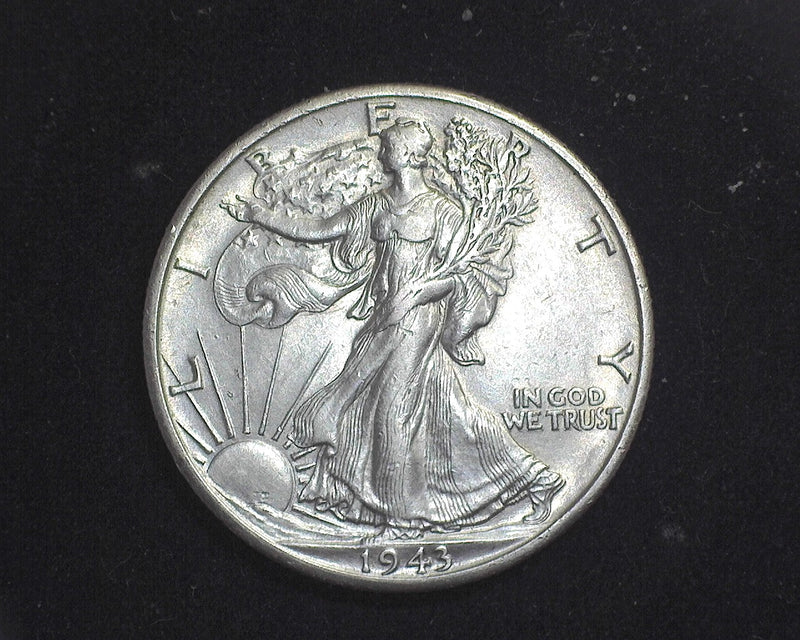 1943 D Liberty Walking Half Dollar XF/AU - US Coin