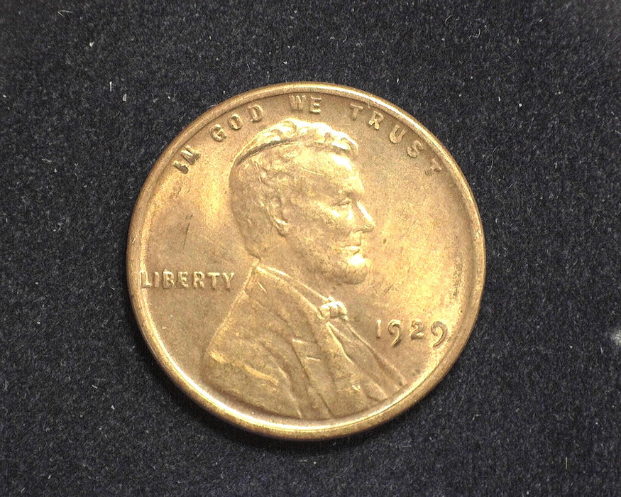 1929 Lincoln Wheat Penny/Cent AU - US Coin