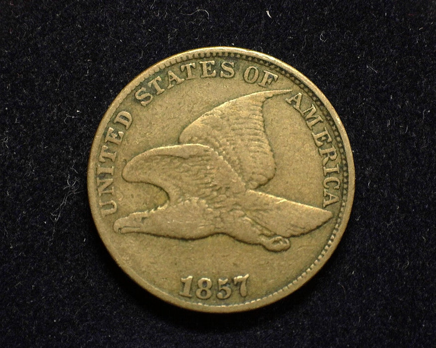 1857 Flying Eagle Penny/Cent F