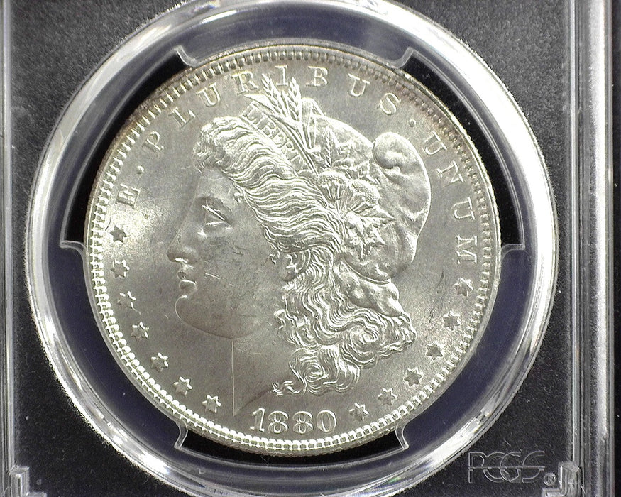 1880 Morgan Dollar PCGS - MS63 - US Coin