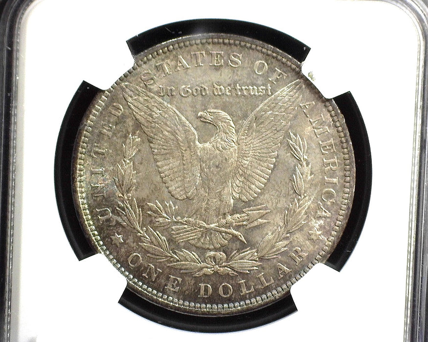 1891 Morgan Dollar NGC - MS64 Beautiful toning - US Coin