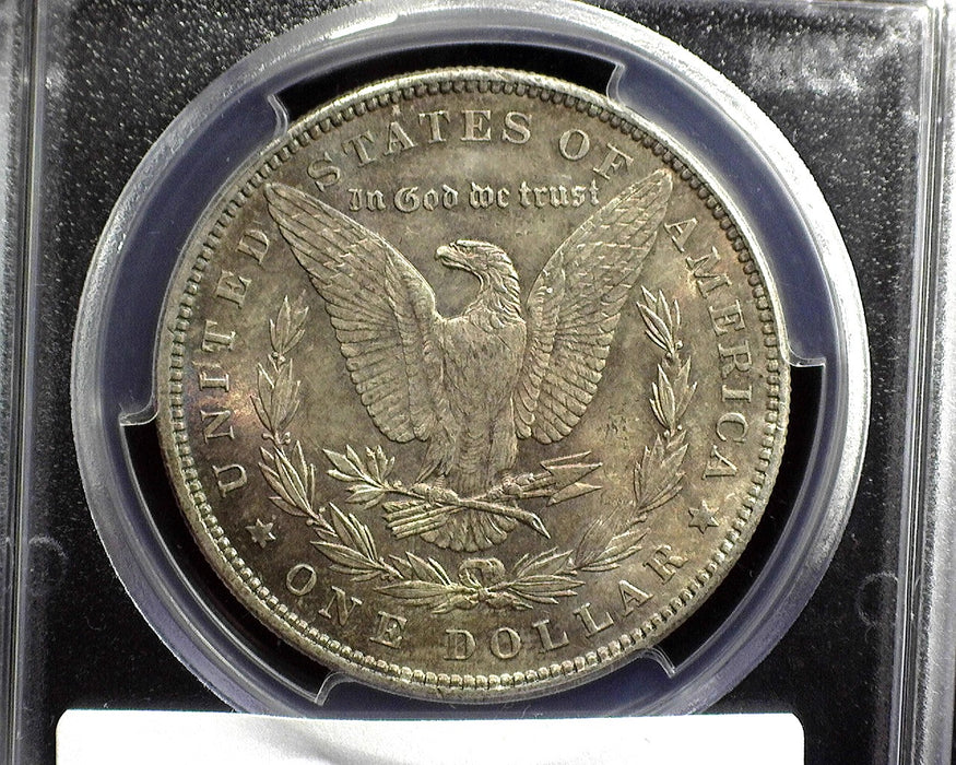 1896 Morgan Dollar PCGS - MS64 Beautiful toning - US Coin