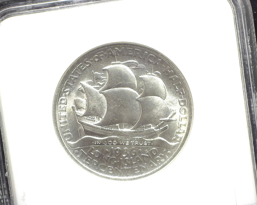 1936 Long Island Half Dollar NGC - MS64 - US Coin