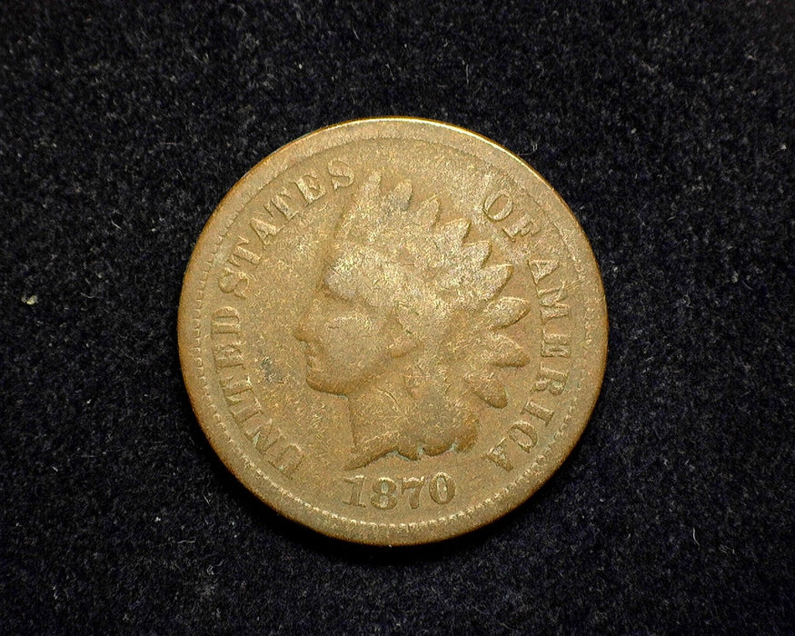 1870 Indian Head Penny/Cent G - US Coin