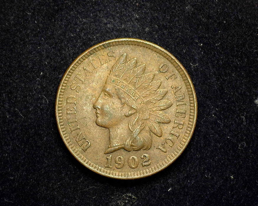 1902 Indian Head Penny/Cent XF - US Coin