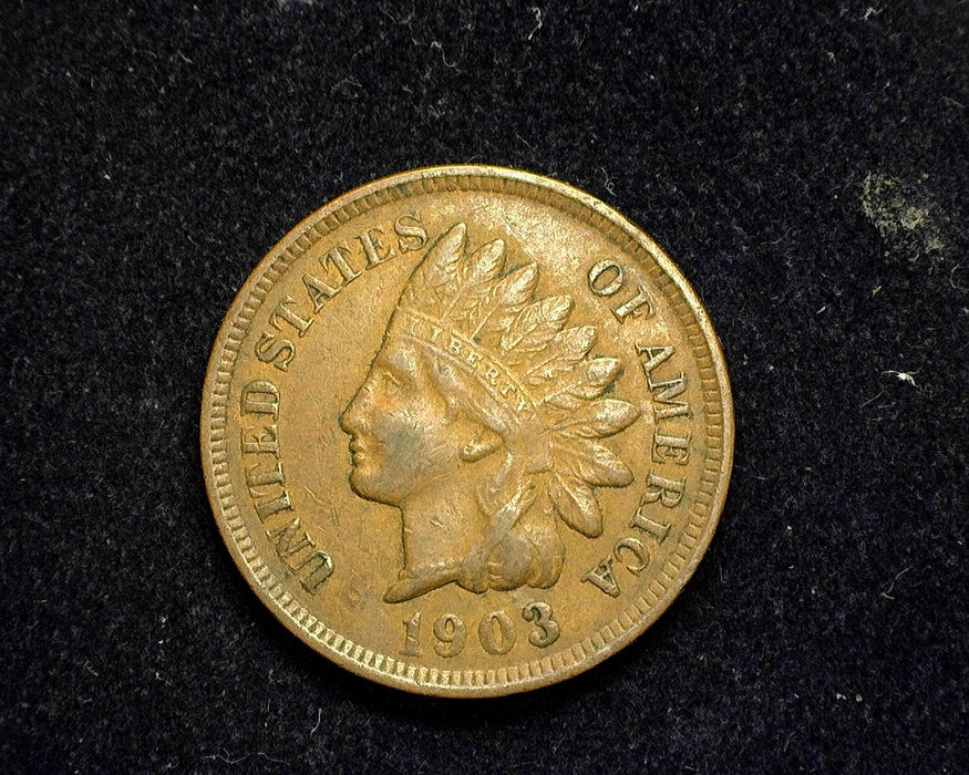 1903 Indian Head Penny/Cent VF/Xf - US Coin