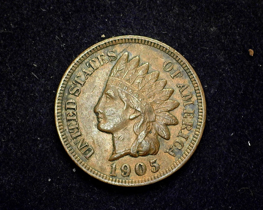 1905 Indian Head Penny/Cent VF/Xf - US Coin