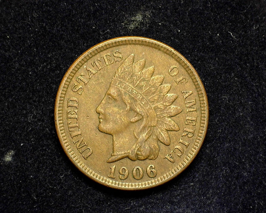 1906 Indian Head Penny/Cent VF/Xf - US Coin