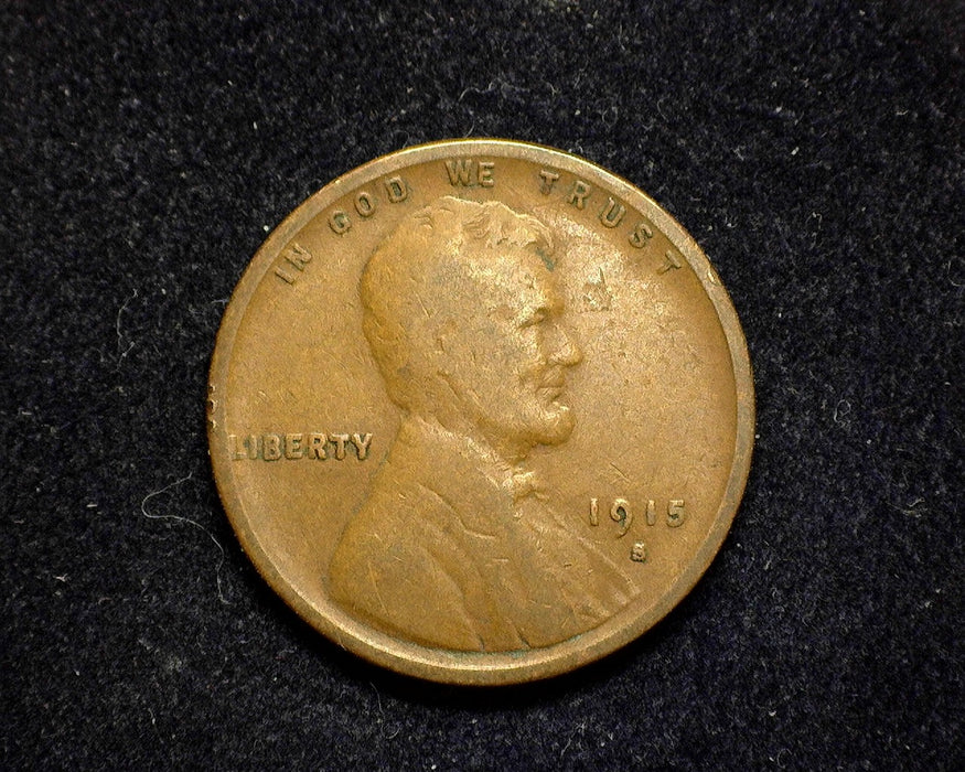 1915 S Lincoln Wheat Penny/Cent G/VG - US Coin