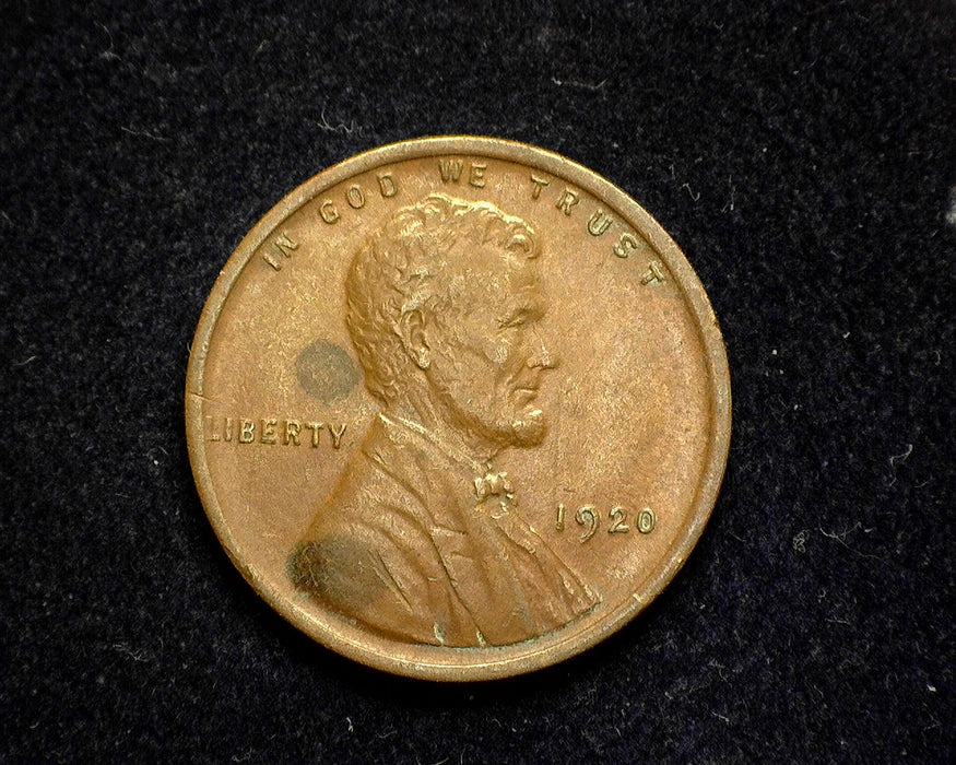1920 Lincoln Wheat Penny/Cent XF - US Coin