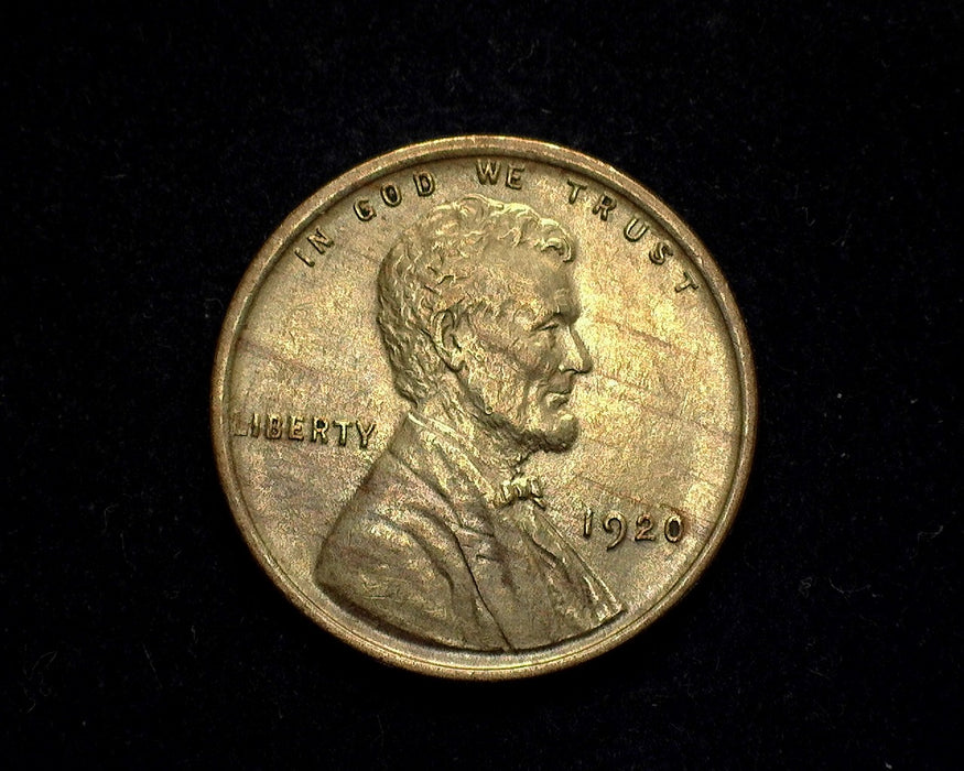 1920 Lincoln Wheat Penny/Cent AU - US Coin