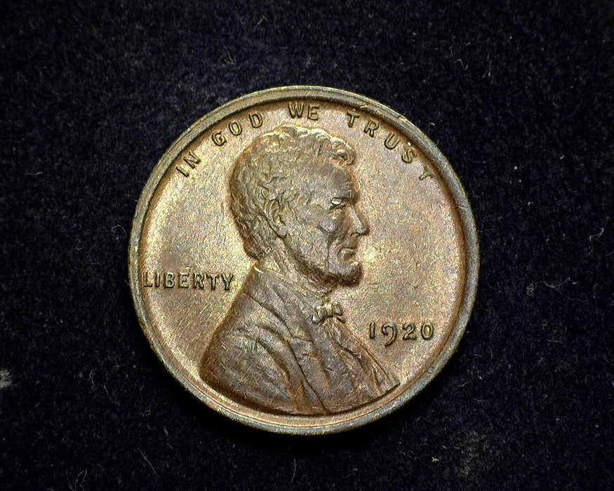 1920 Lincoln Wheat Penny/Cent AU - US Coin