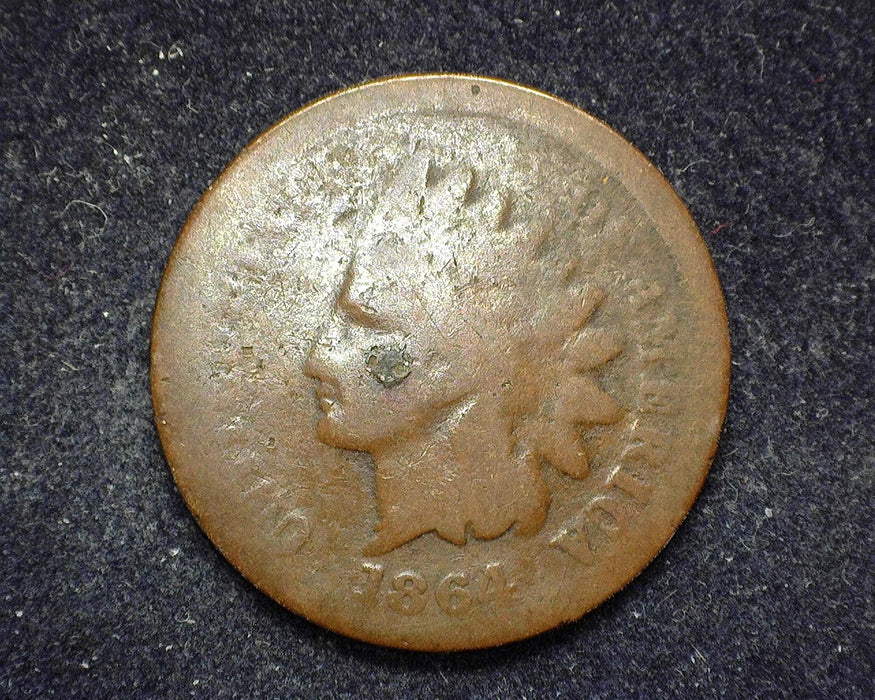 1864 L Indian Head Penny/Cent G - US Coin