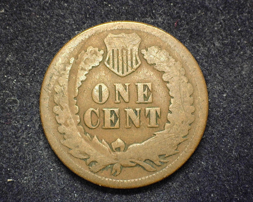 1875 Indian Head Penny/Cent G Scratched - US Coin