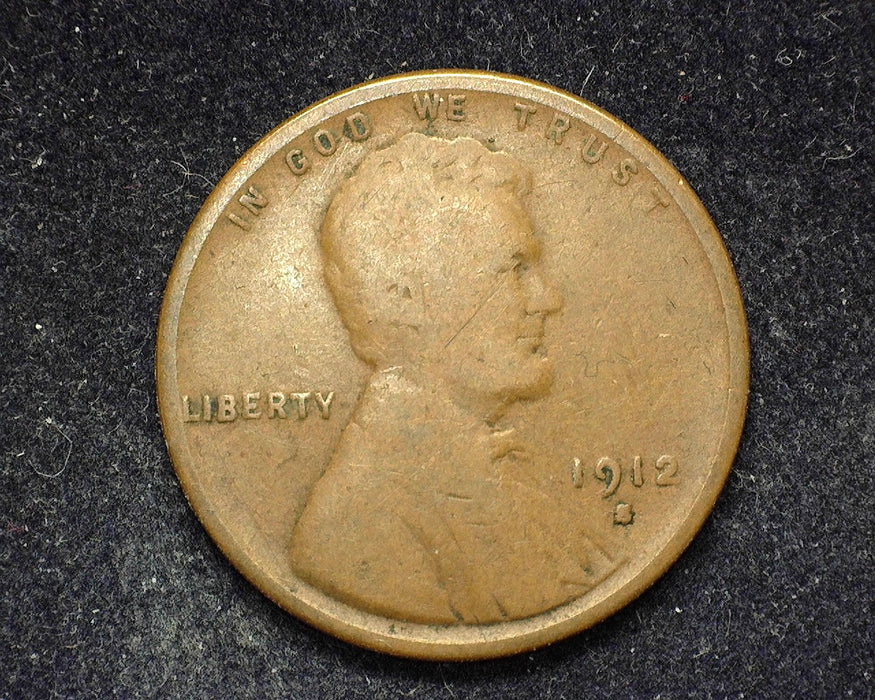1912 S Lincoln Wheat Cent G - Coin