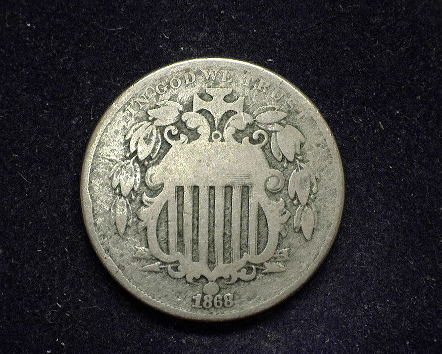 1868 Shield Nickel G - US Coin