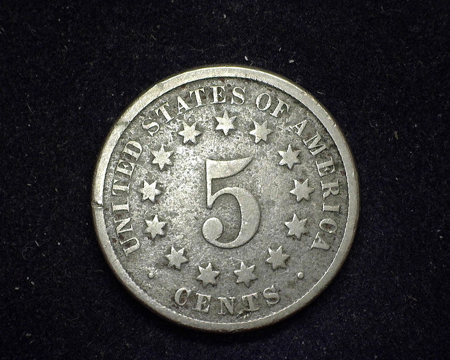 1871 Shield Nickel G - US Coin