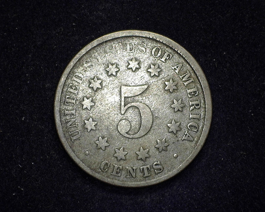 1882 Shield Nickel VG Damaged - US Coin