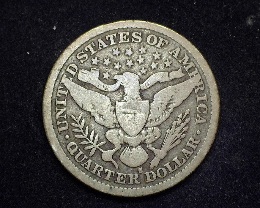 1897 S Barber Quarter G - US Coin