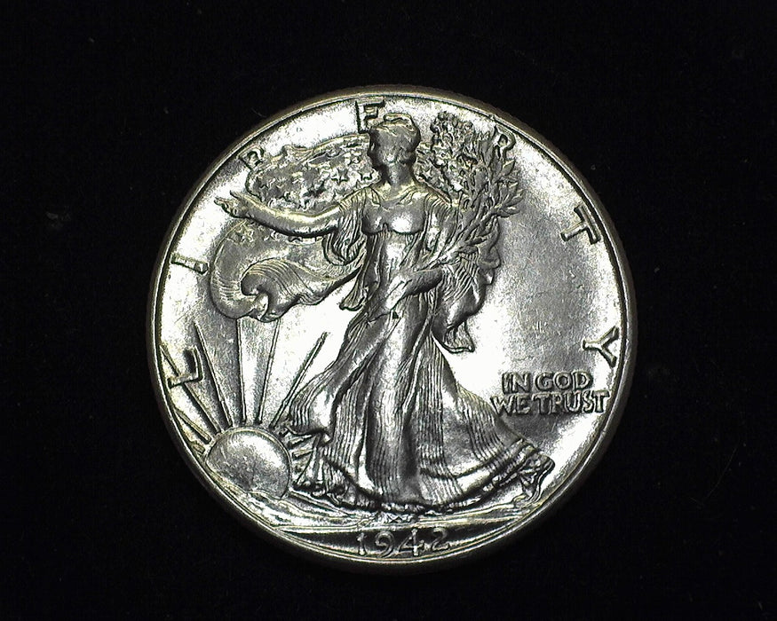 1942 Liberty Walking Half Dollar AU - US Coin