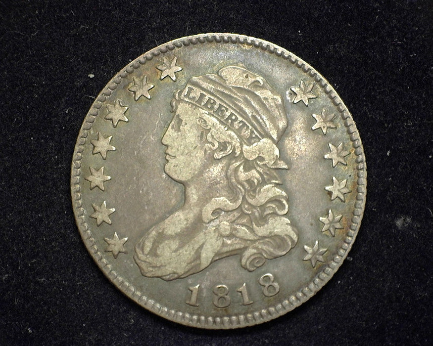 1818 Capped Bust Quarter F/VF - US Coin