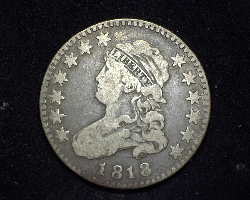 1818 Capped Bust Quarter VG/F - US Coin