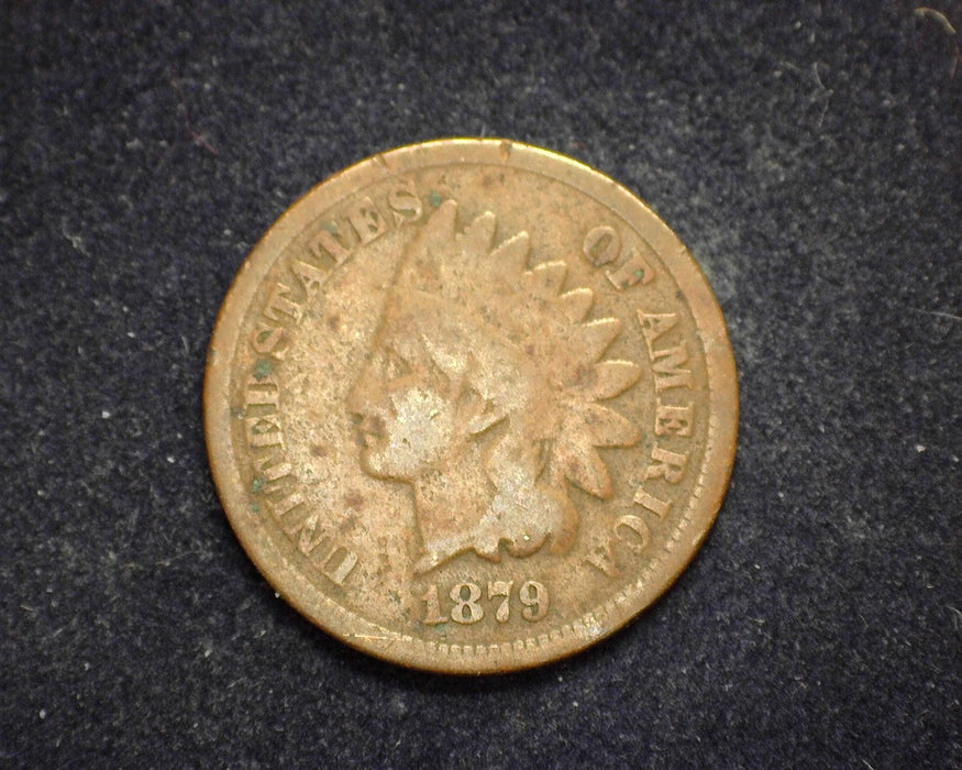 1879 Indian Head Penny/Cent G Corrosion - US Coin