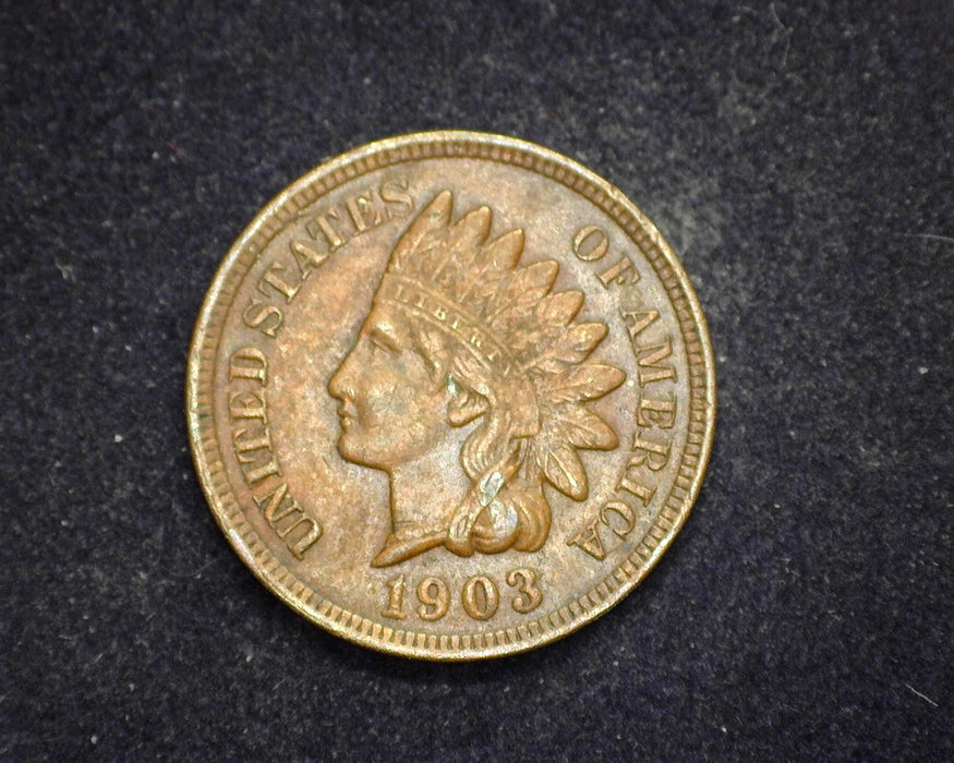 1903 Indian Head Penny/Cent XF - US Coin