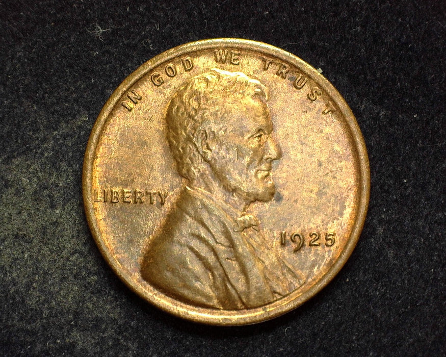 1925 Lincoln Wheat Penny/Cent AU - US Coin