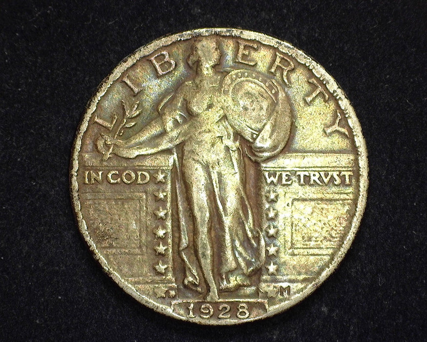 1928 D Standing Liberty Quarter VF - US Coin