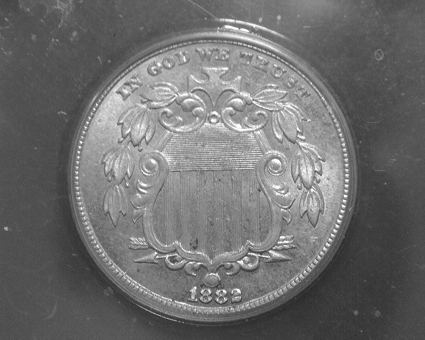 1882 Shield Nickel MS61 ANACS - US Coin