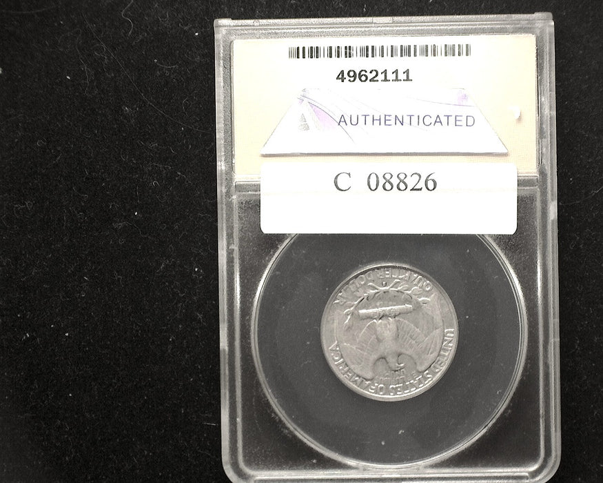 1932 S Washington Quarter VF 30 ANACS Cleaned - US Coin