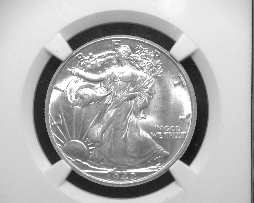 1942 Liberty Walking Half Dollar MS61 NGC - US Coin