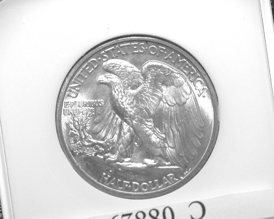 1942 D Liberty Walking Half Dollar MS65 NGC - US Coin