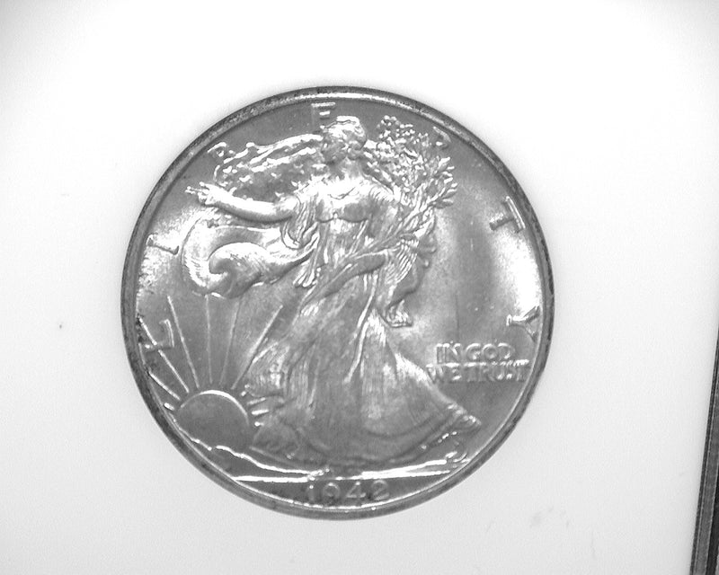 1942 D Liberty Walking Half Dollar MS65 NGC - US Coin