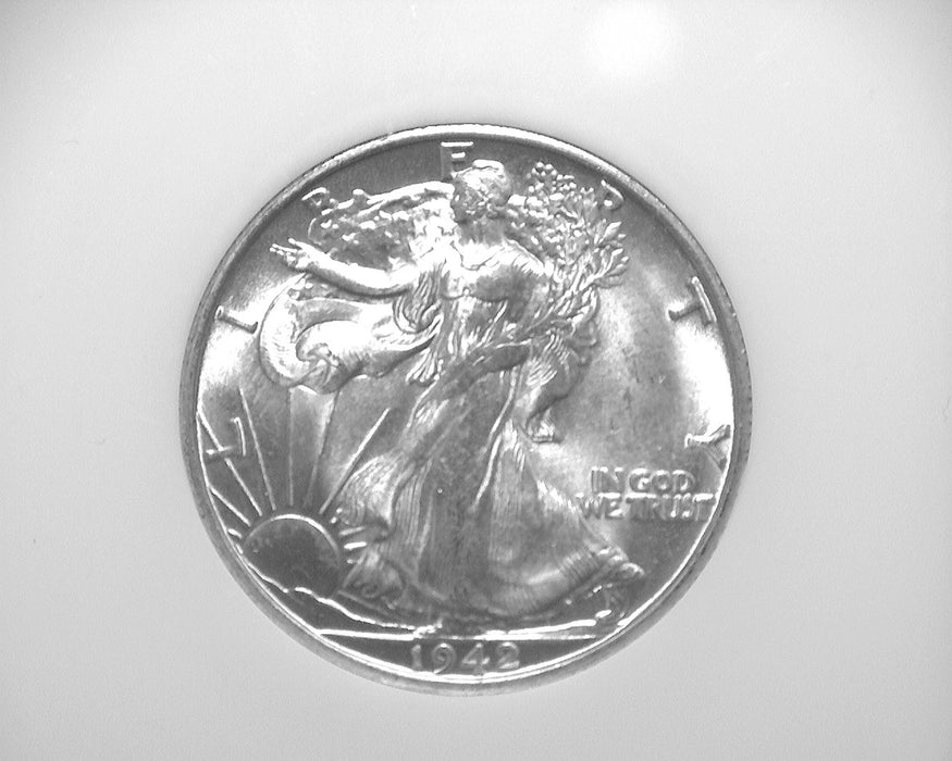 1942 S Liberty Walking Half Dollar MS63 NGC - US Coin