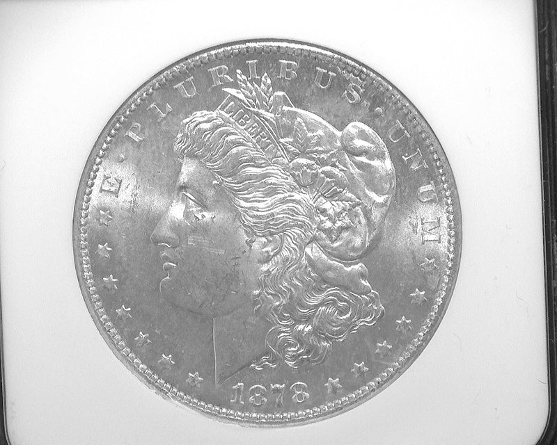 1878 S Morgan Dollar MS62 NGC - US Coin