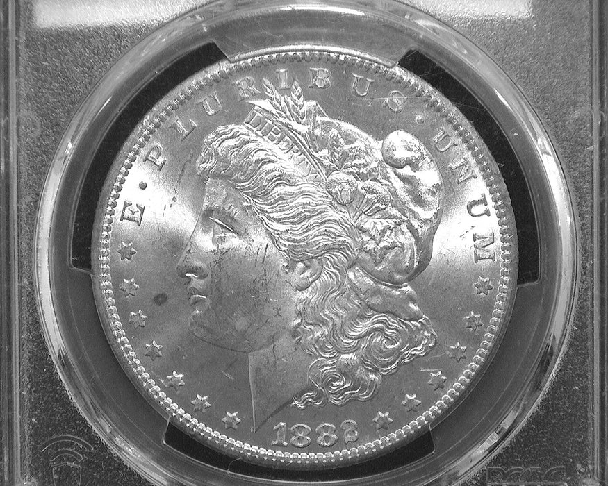 1882 CC Morgan Dollar MS64 PCGS - US Coin