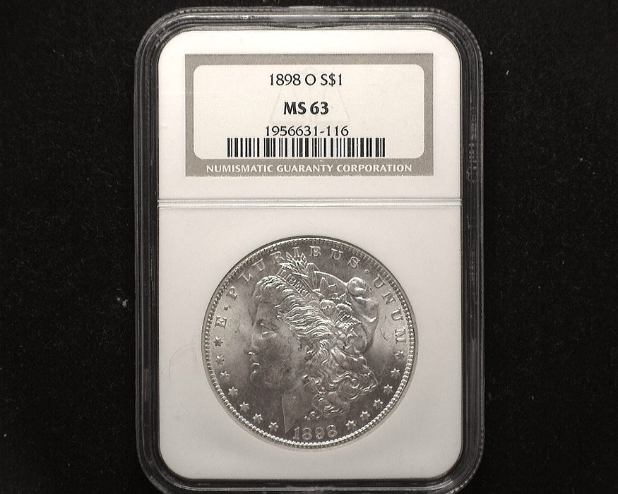 1898 O Morgan Dollar MS63 NGC - US Coin