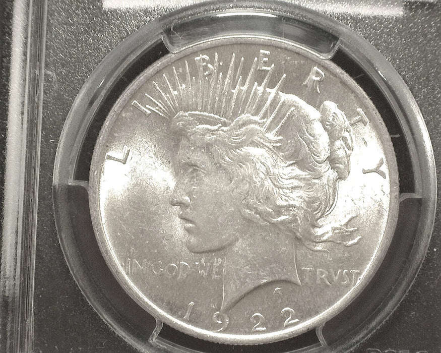 1922 Peace Dollar MS62 PCGS - US Coin
