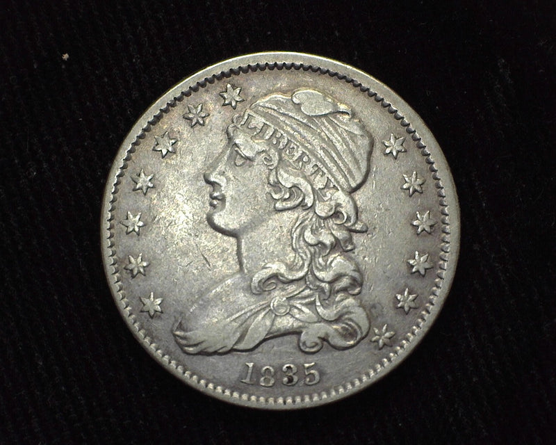 1835 Capped Bust Quarter VF - US Coin