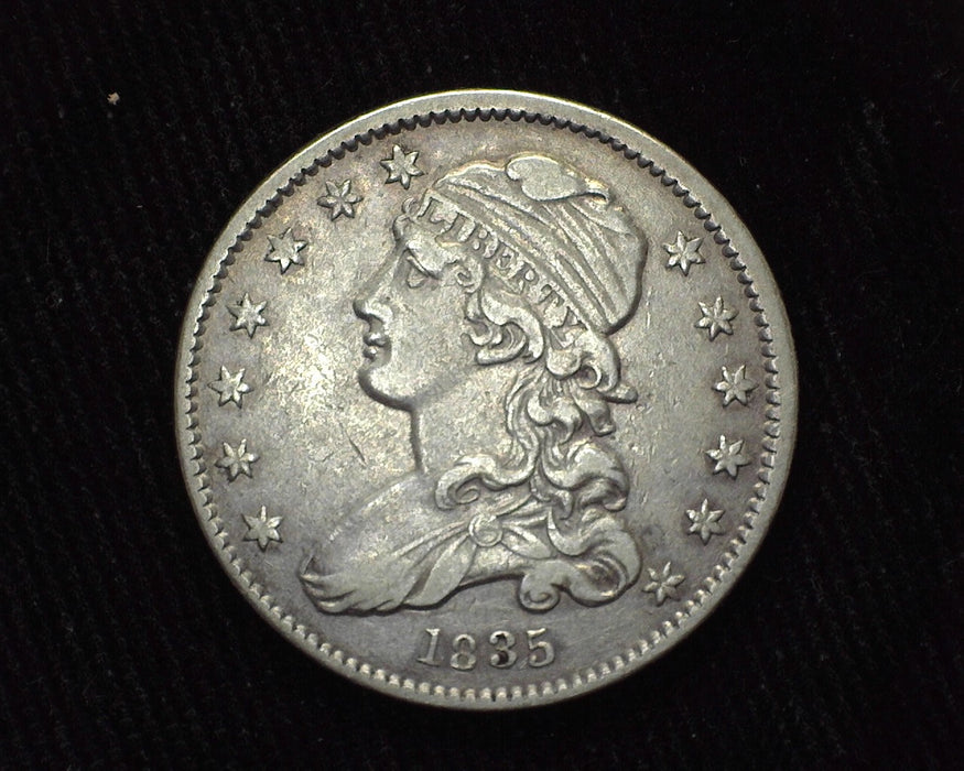 1835 Capped Bust Quarter VF - US Coin